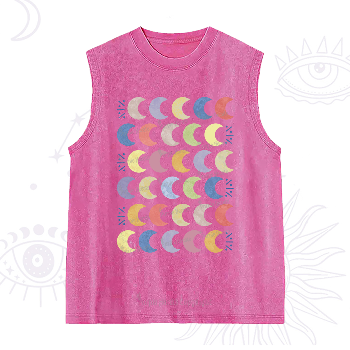 Purplehecate Every Phase Of Me Washed Tank