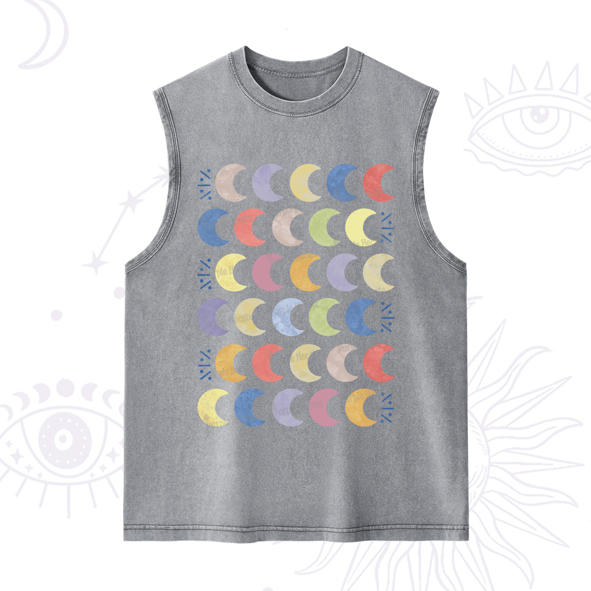 Purplehecate Every Phase Of Me Washed Tank