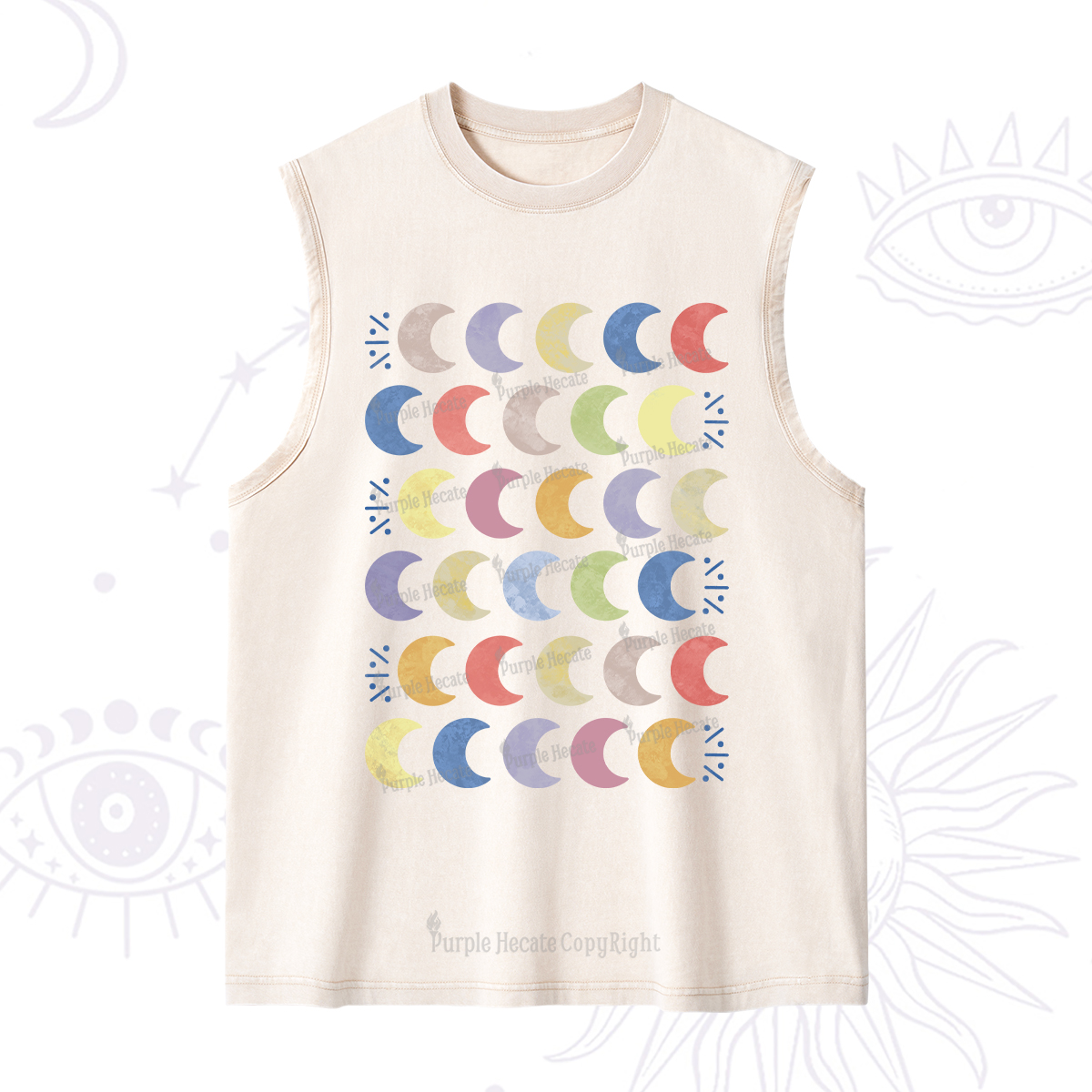 Purplehecate Every Phase Of Me Washed Tank