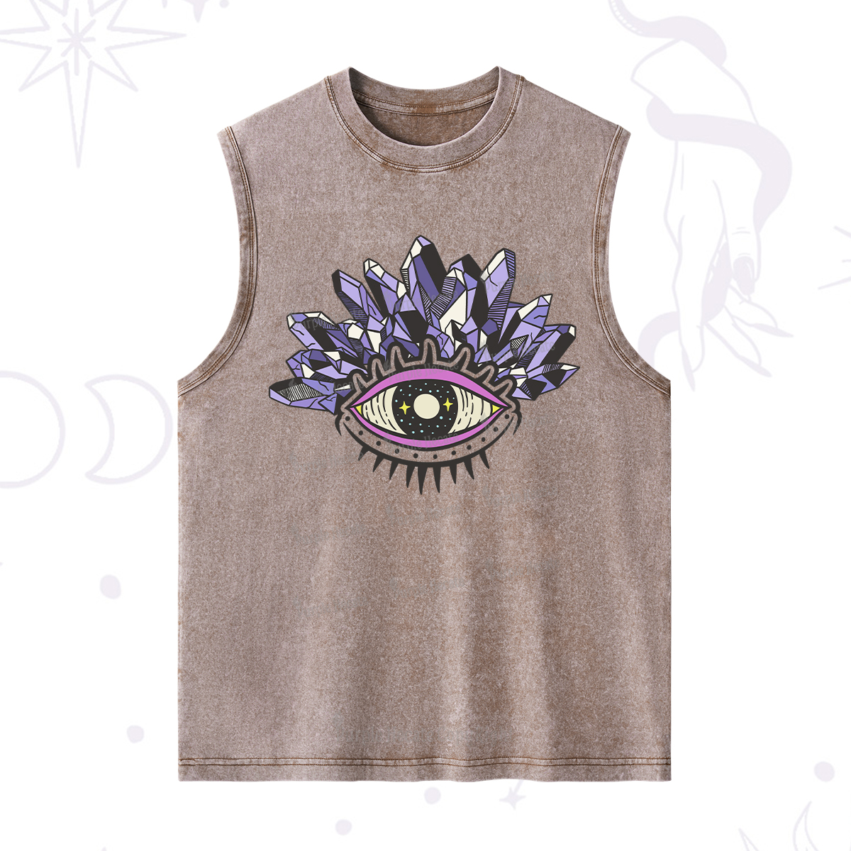 Purplehecate Crystal Eye Washed Tank