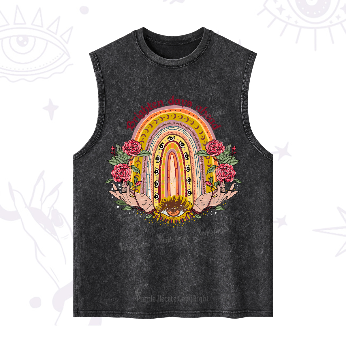 Purplehecate Brighten Days Ahead Washed Tank