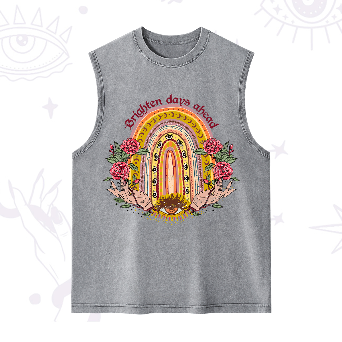 Purplehecate Brighten Days Ahead Washed Tank