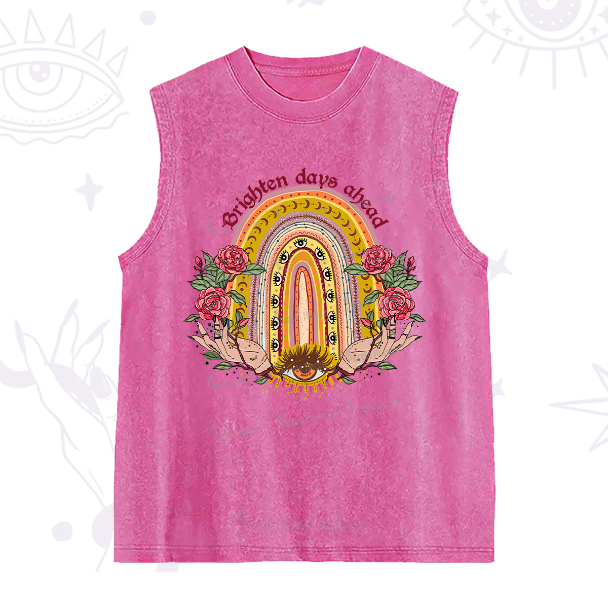 Purplehecate Brighten Days Ahead Washed Tank