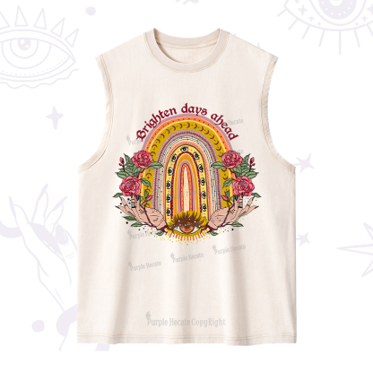 Purplehecate Brighten Days Ahead Washed Tank