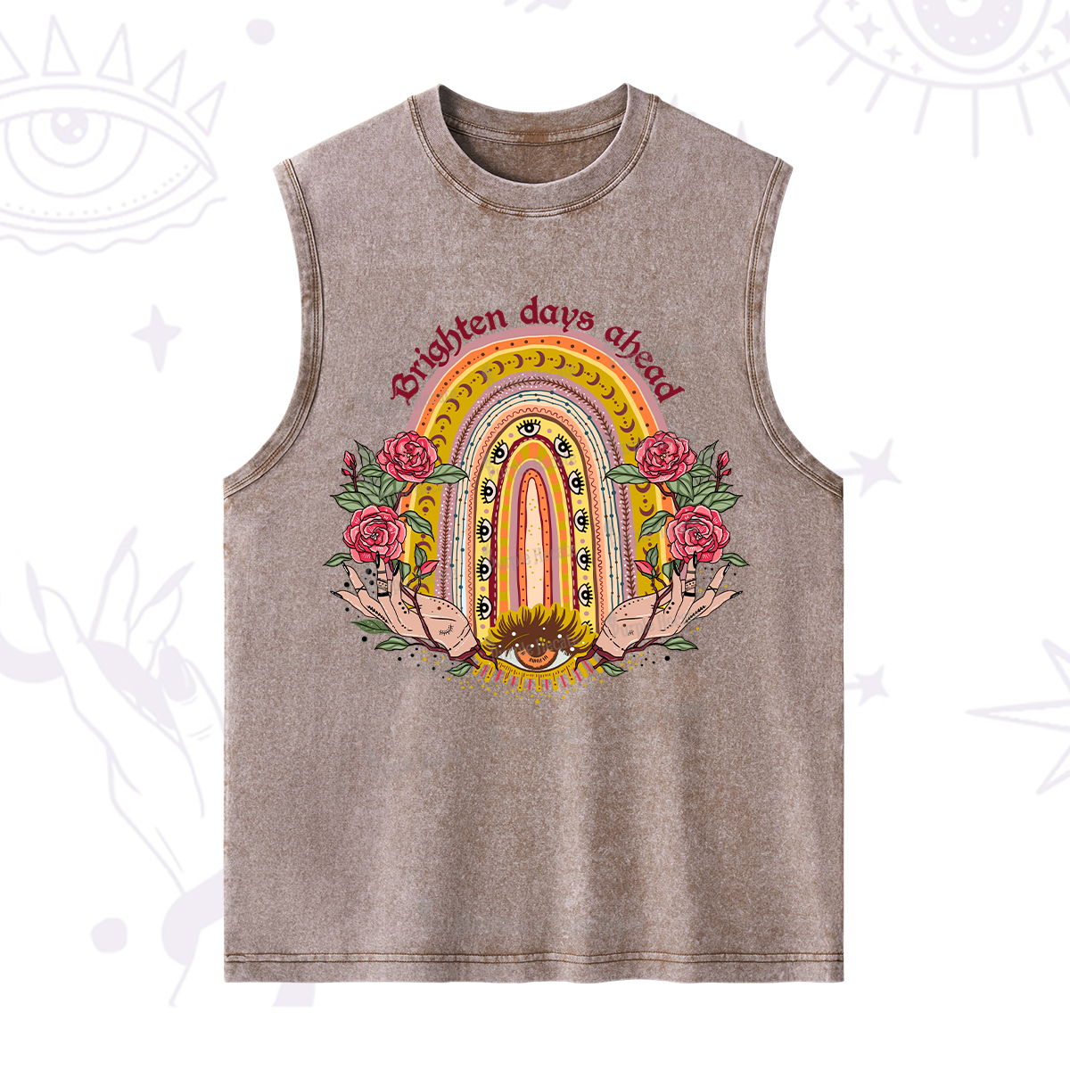 Purplehecate Brighten Days Ahead Washed Tank
