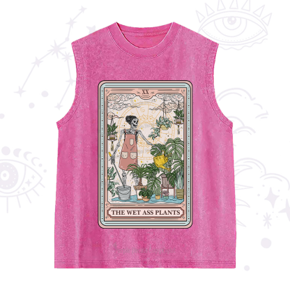 Purplehecate The Wet Ass Plants Tarot Washed Tank