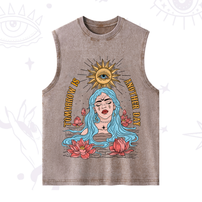 Purplehecate Tomorrow Is Another Day Washed Tank