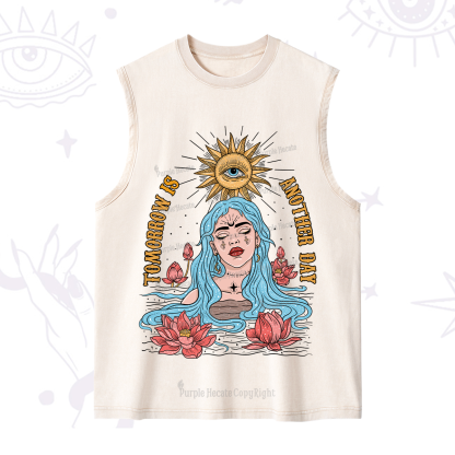 Purplehecate Tomorrow Is Another Day Washed Tank