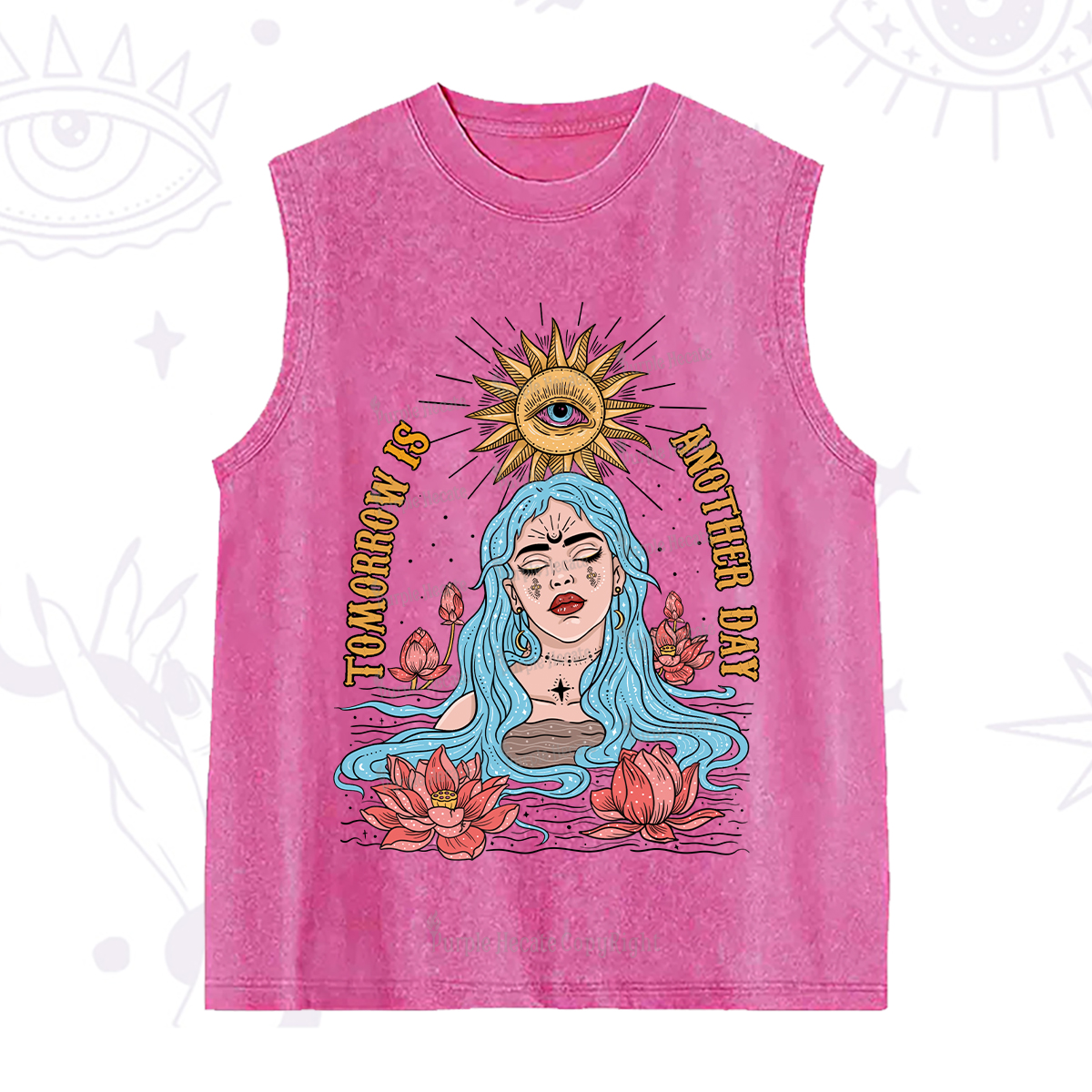 Purplehecate Tomorrow Is Another Day Washed Tank