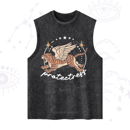 Purplehecate Protectress Washed Tank