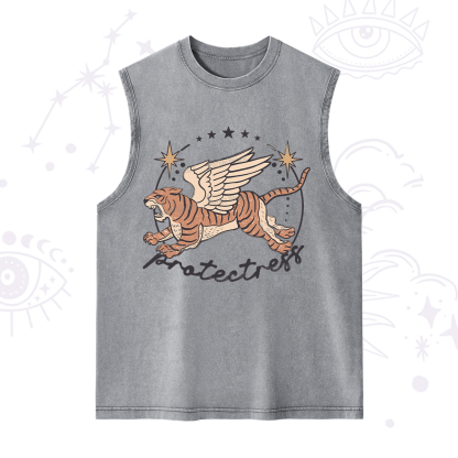 Purplehecate Protectress Washed Tank