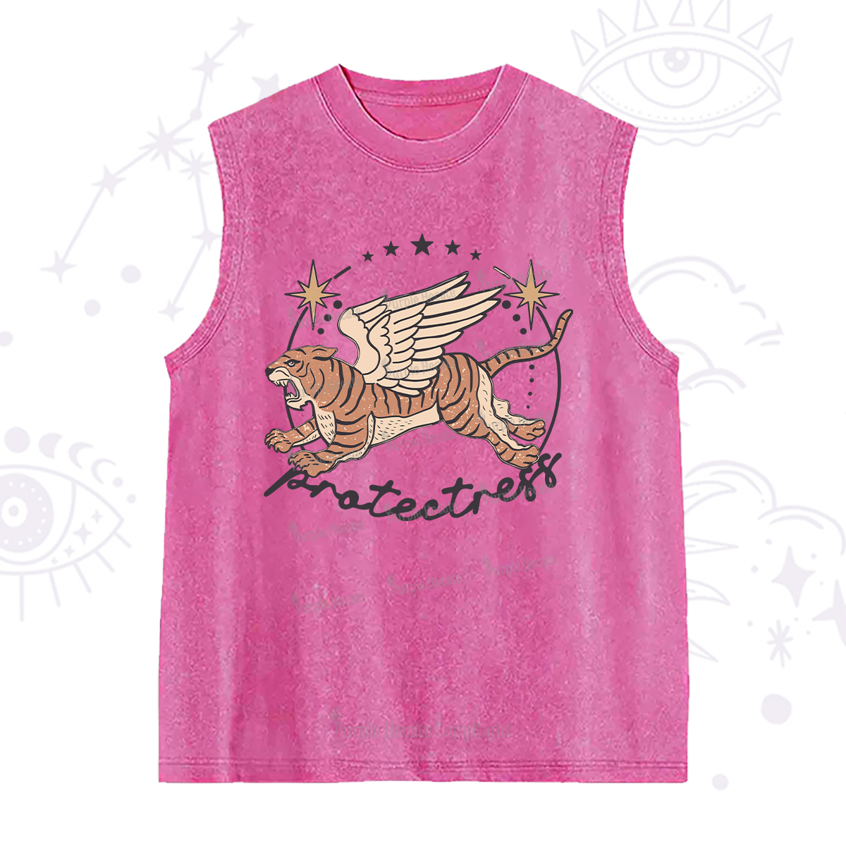 Purplehecate Protectress Washed Tank