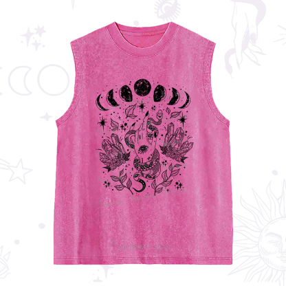 Purplehecate Reach For The Moon Washed Tank