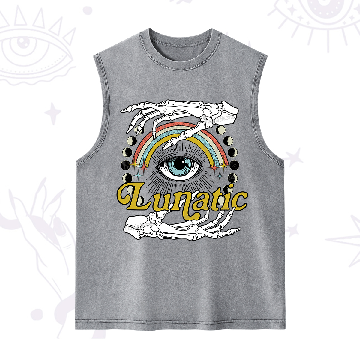 Purplehecate Lunatic Washed Tank