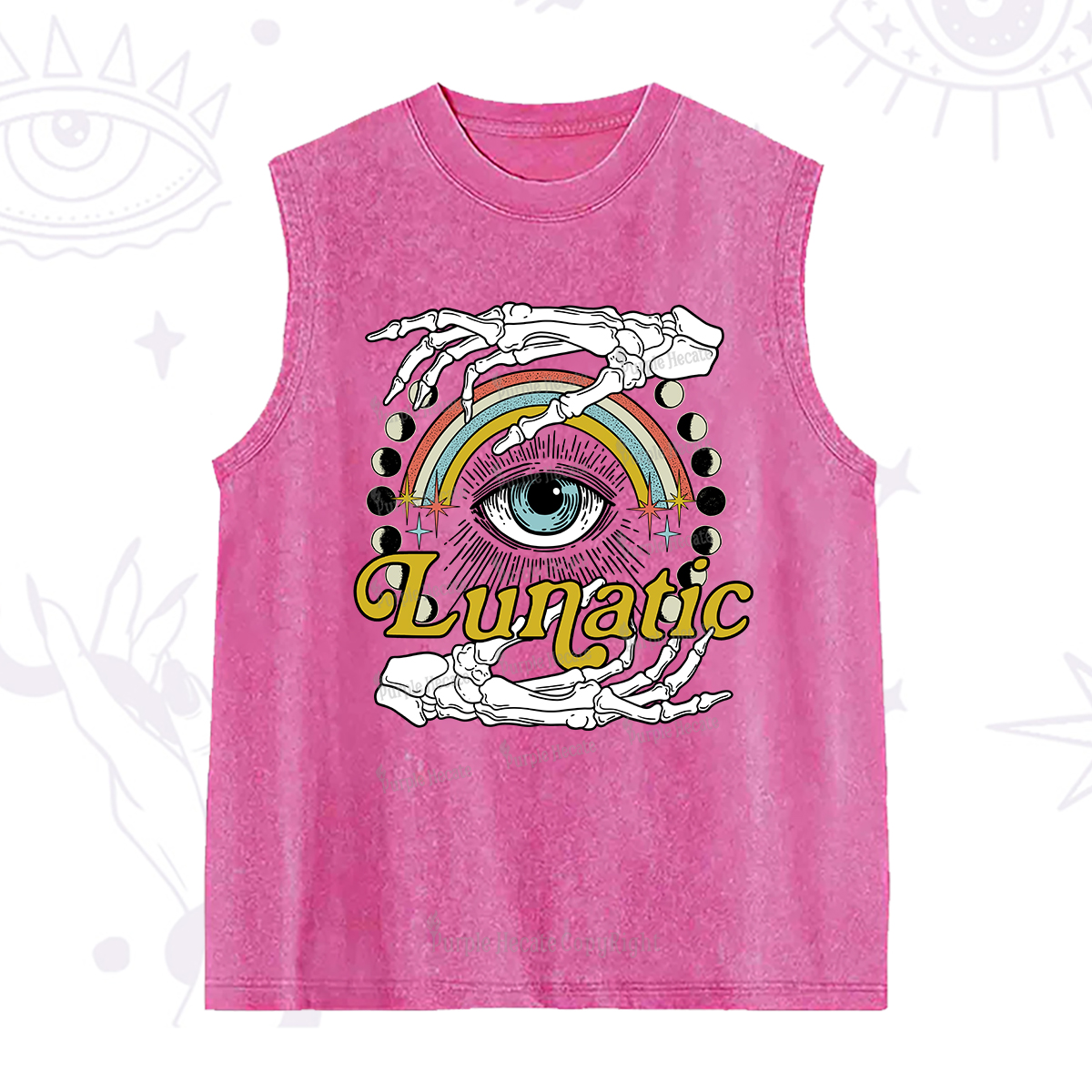 Purplehecate Lunatic Washed Tank