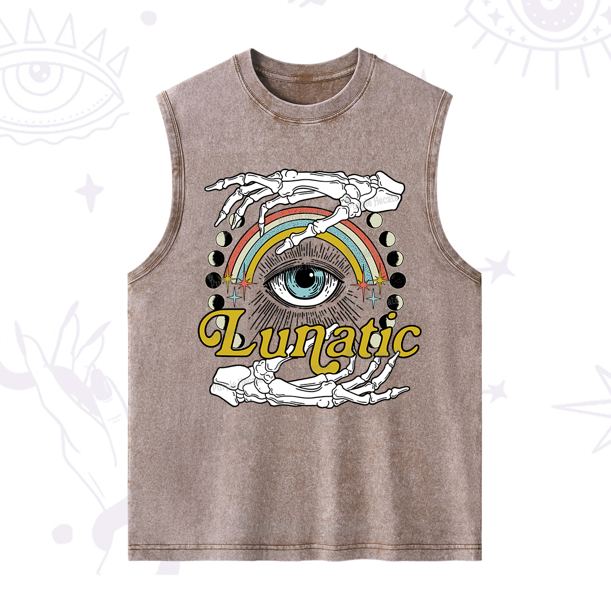 Purplehecate Lunatic Washed Tank