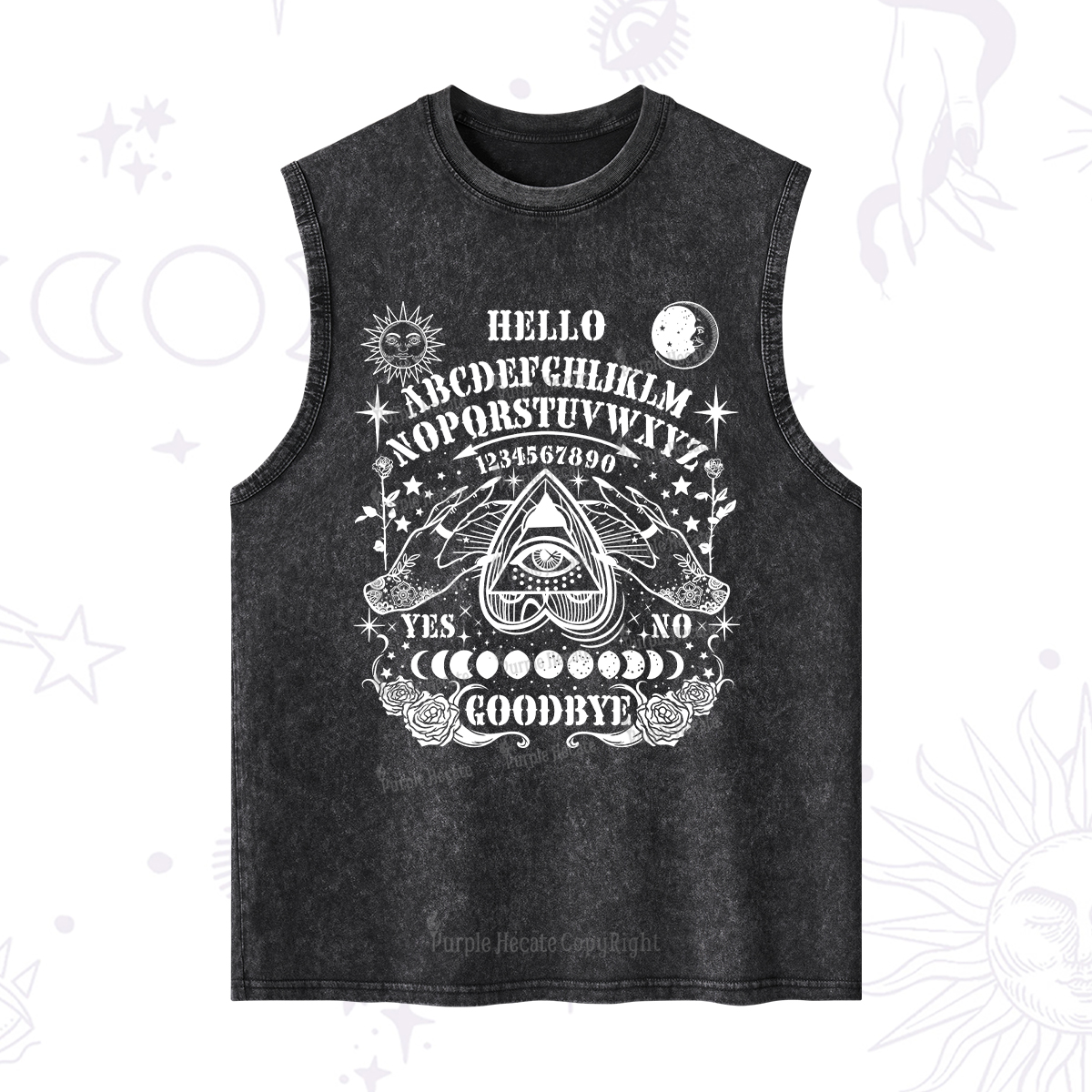 Purplehecate Hello Goodbye Washed Tank