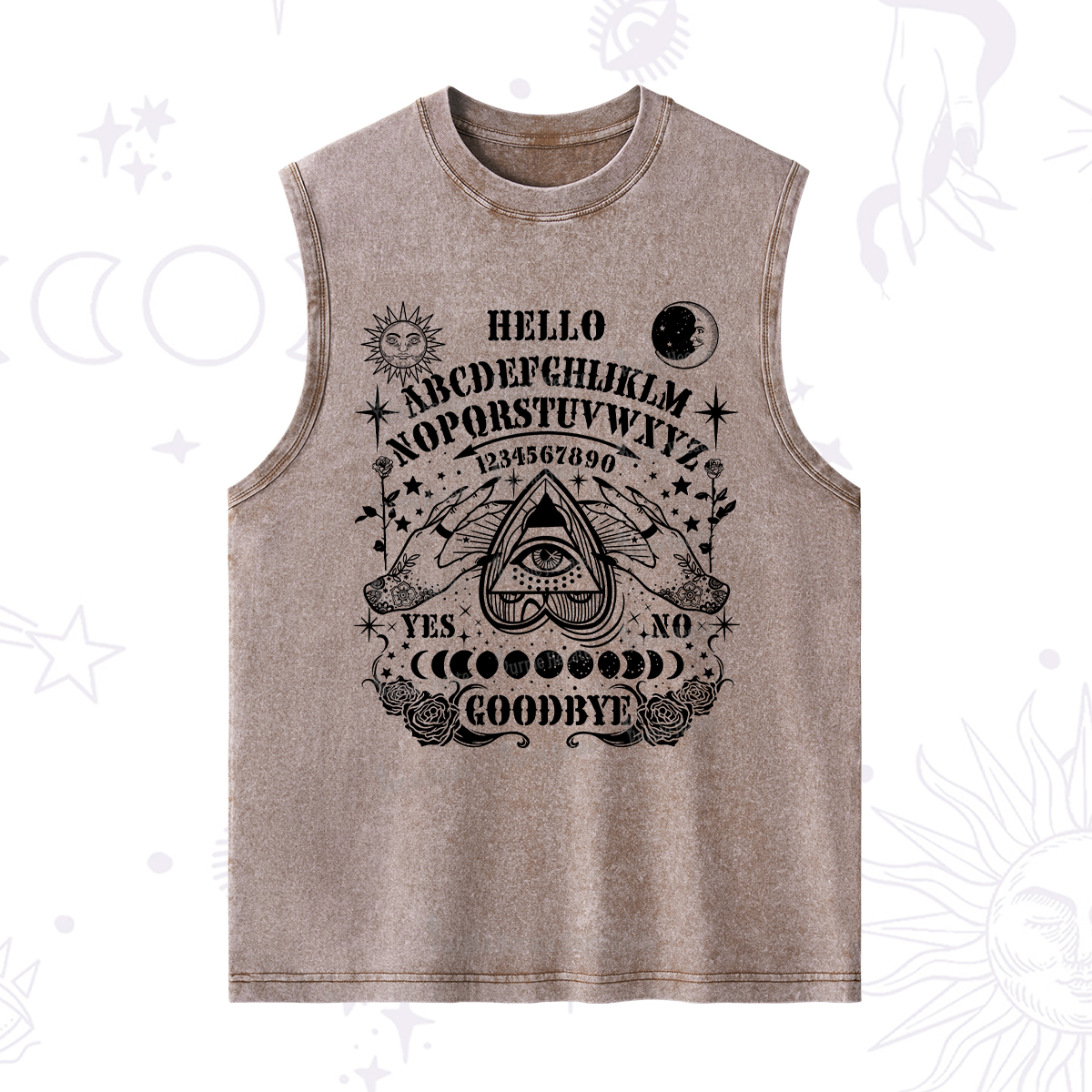 Purplehecate Hello Goodbye Washed Tank