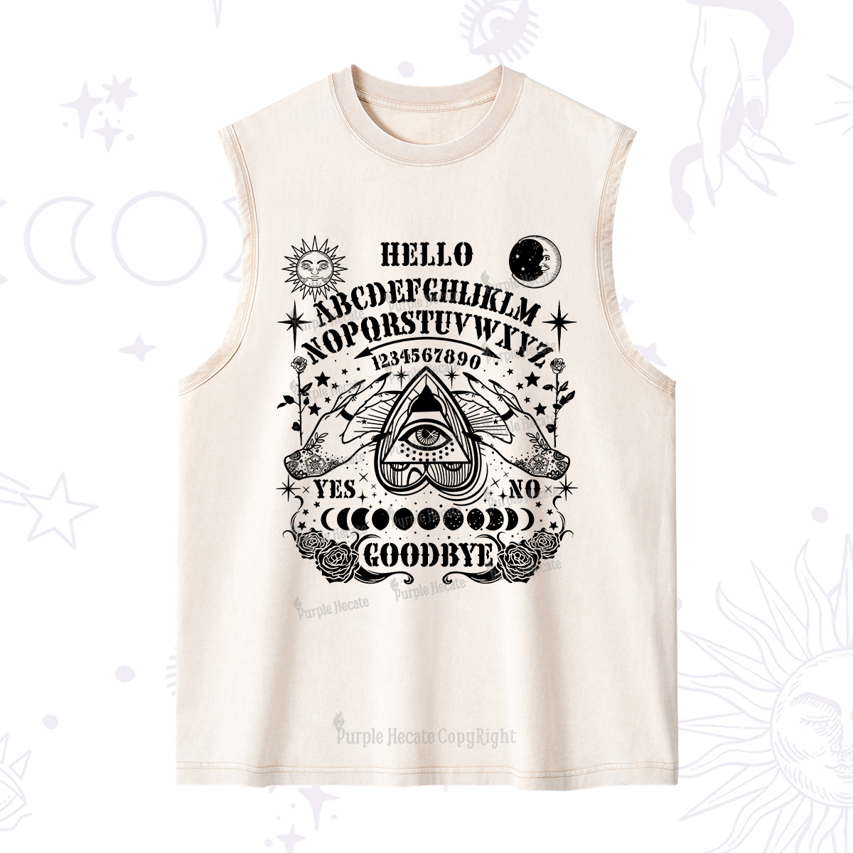 Purplehecate Hello Goodbye Washed Tank