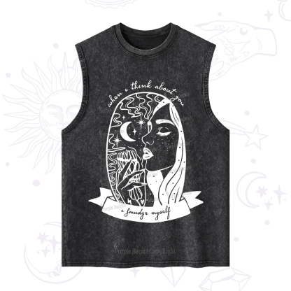 Purplehecate When I Think About You I Smudge Myself Washed Tank