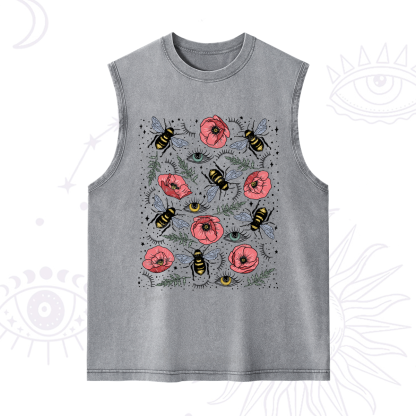 Purplehecate The Bee's Knees Washed Tank