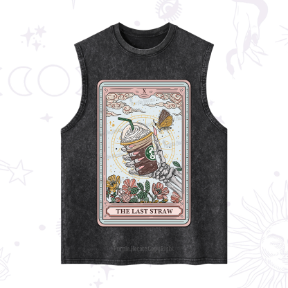 Purplehecate The Last Straw Tarot Washed Tank