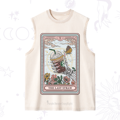 Purplehecate The Last Straw Tarot Washed Tank