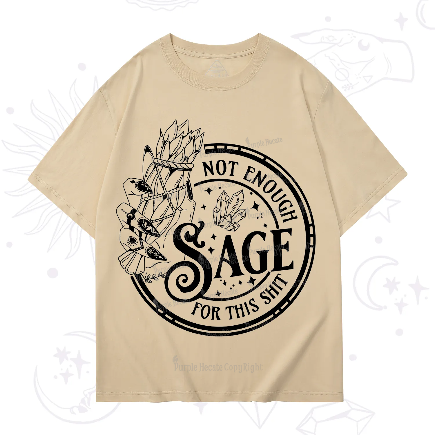 Purplehecate Not Enough Smudge for This Shit T-Shirt