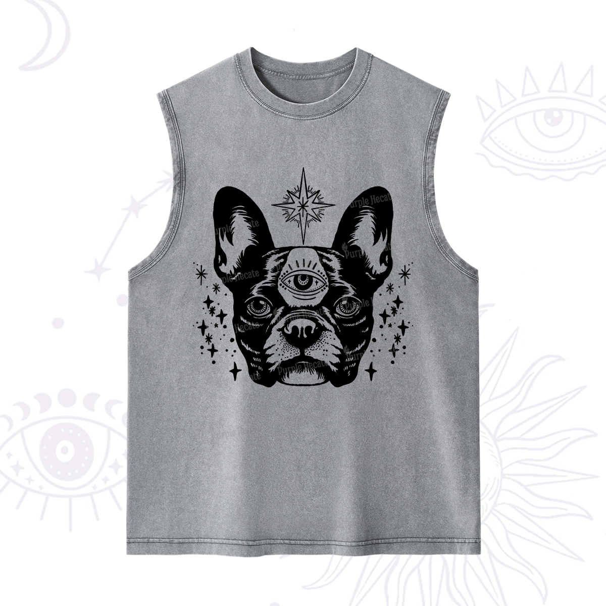 Purplehecate Like A Boss Washed Tank