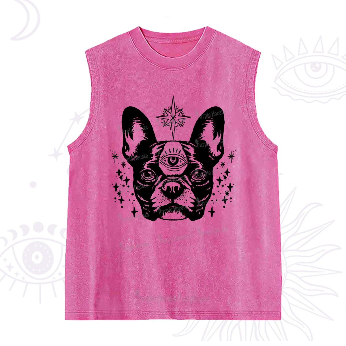 Purplehecate Like A Boss Washed Tank