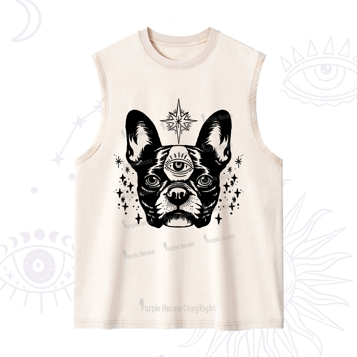 Purplehecate Like A Boss Washed Tank