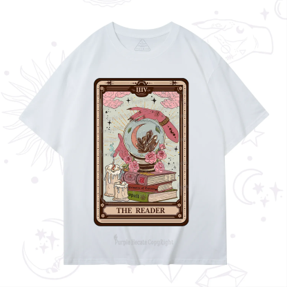 Purplehecate The Reader Tarot Witch Vibes T-Shirt