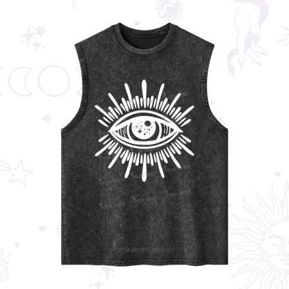 Purplehecate Evil Eye Washed Tank
