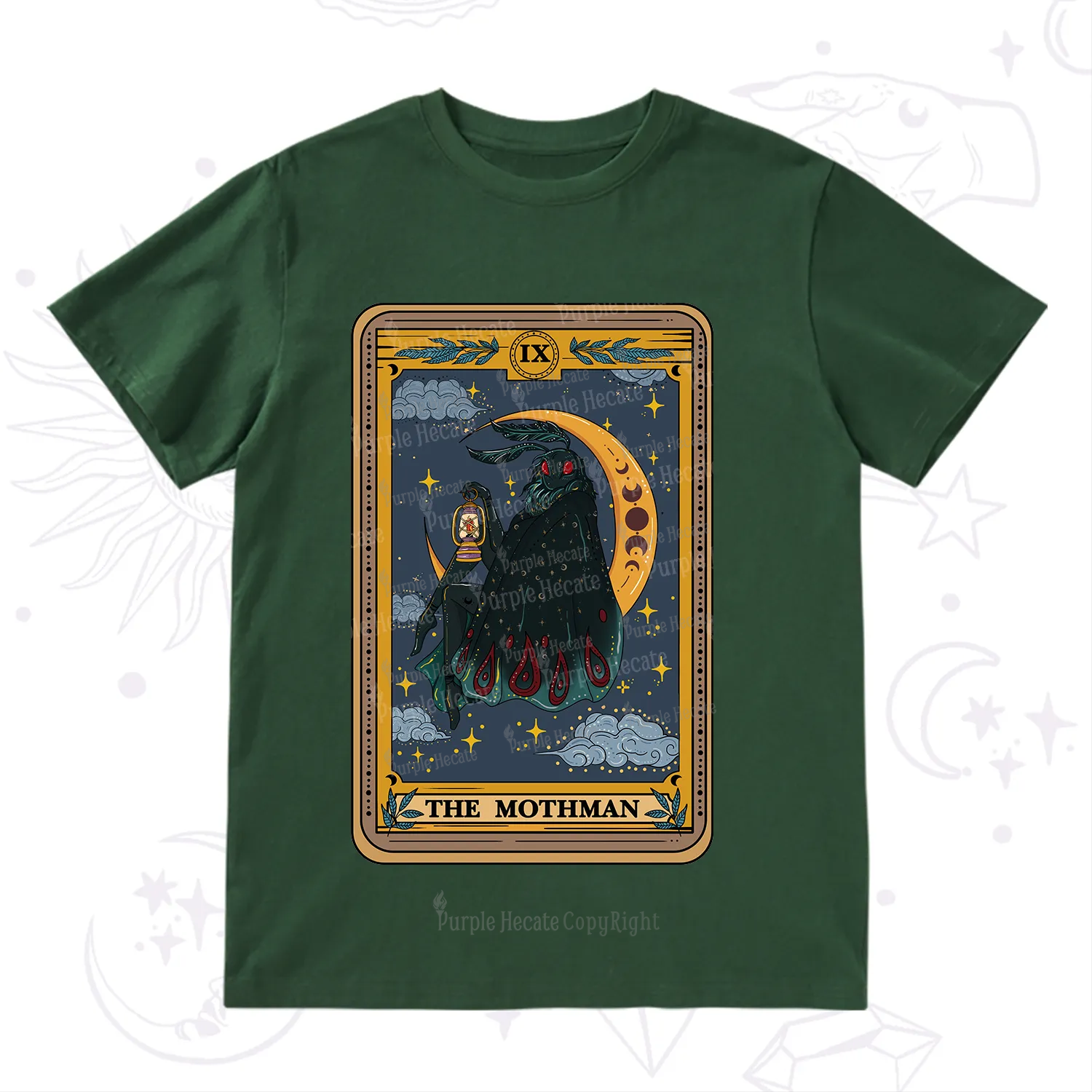 Purplehecate The Mothmen Tarot T-Shirt