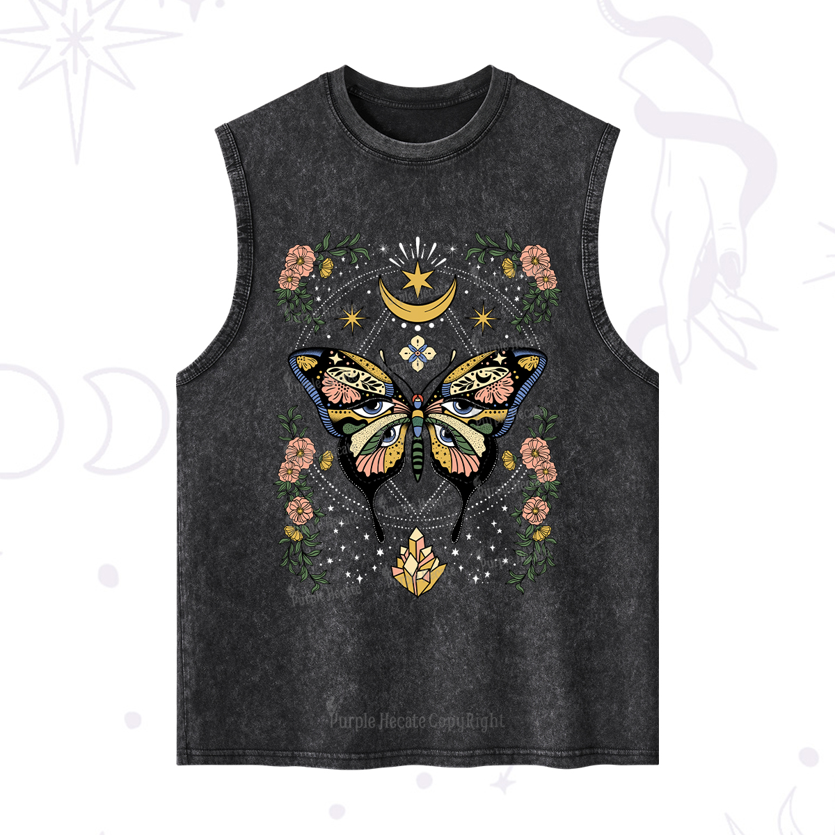 Purplehecate I Am Opening Washed Tank