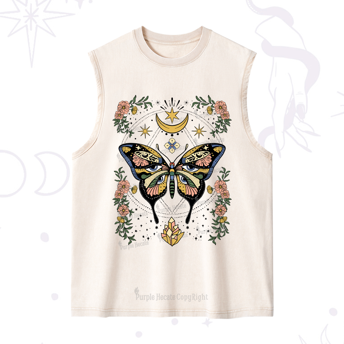 Purplehecate I Am Opening Washed Tank