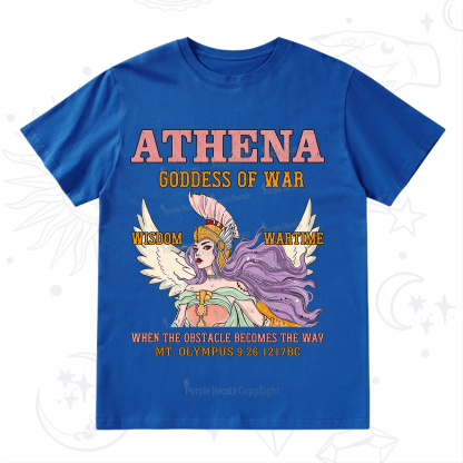 Purplehecate Wise War Goddess Athena T-Shirt