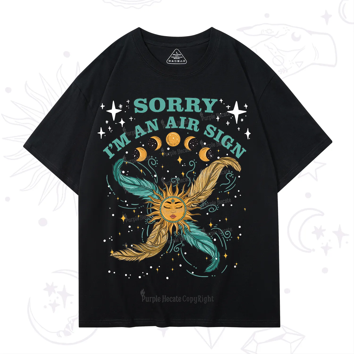 Purplehecate Sorry I'm An Air Sign T-Shirt