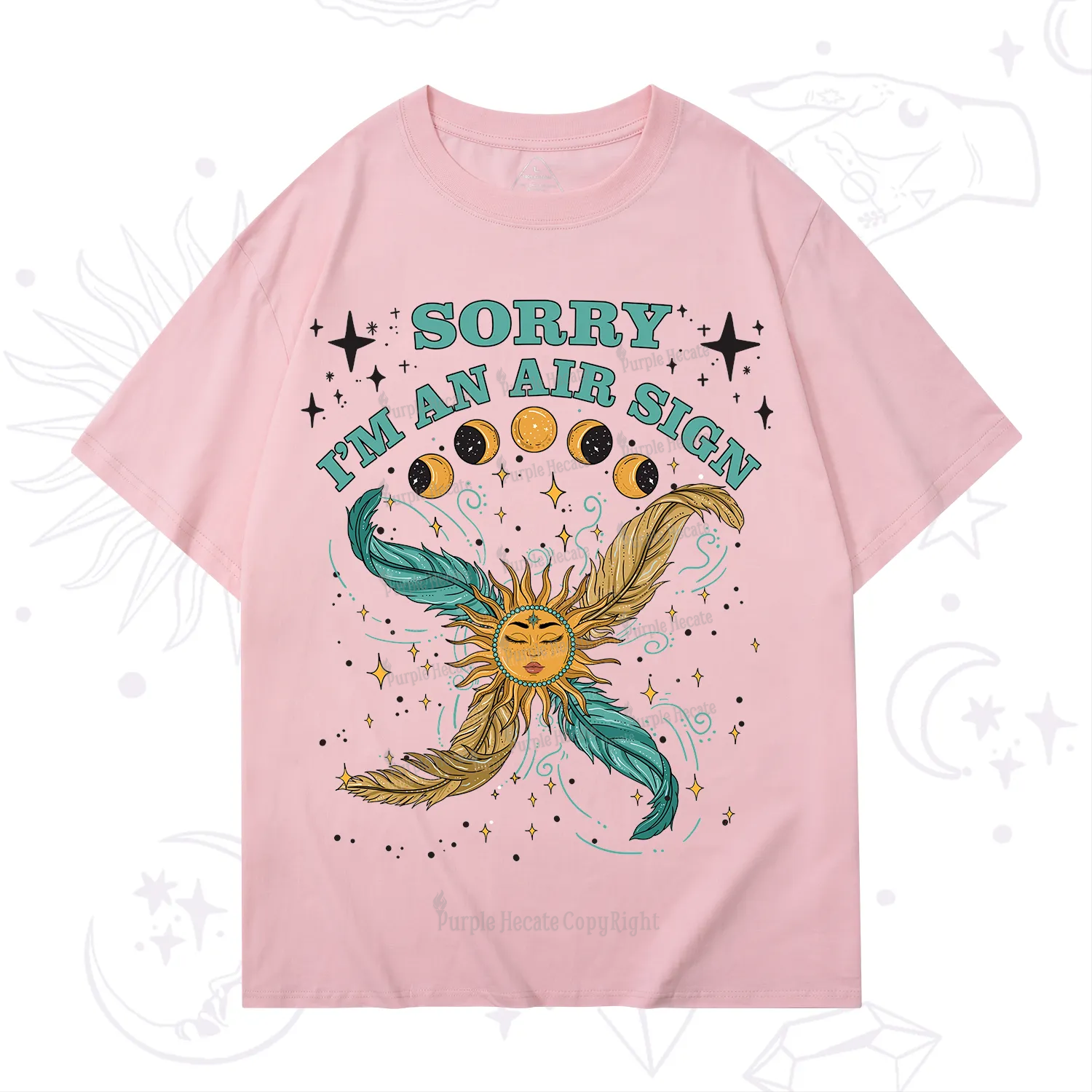 Purplehecate Sorry I'm An Air Sign T-Shirt