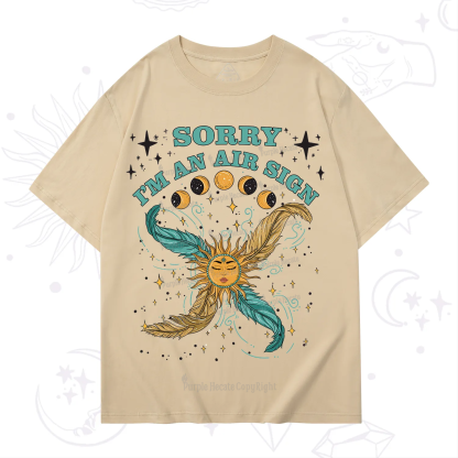 Purplehecate Sorry I'm An Air Sign T-Shirt