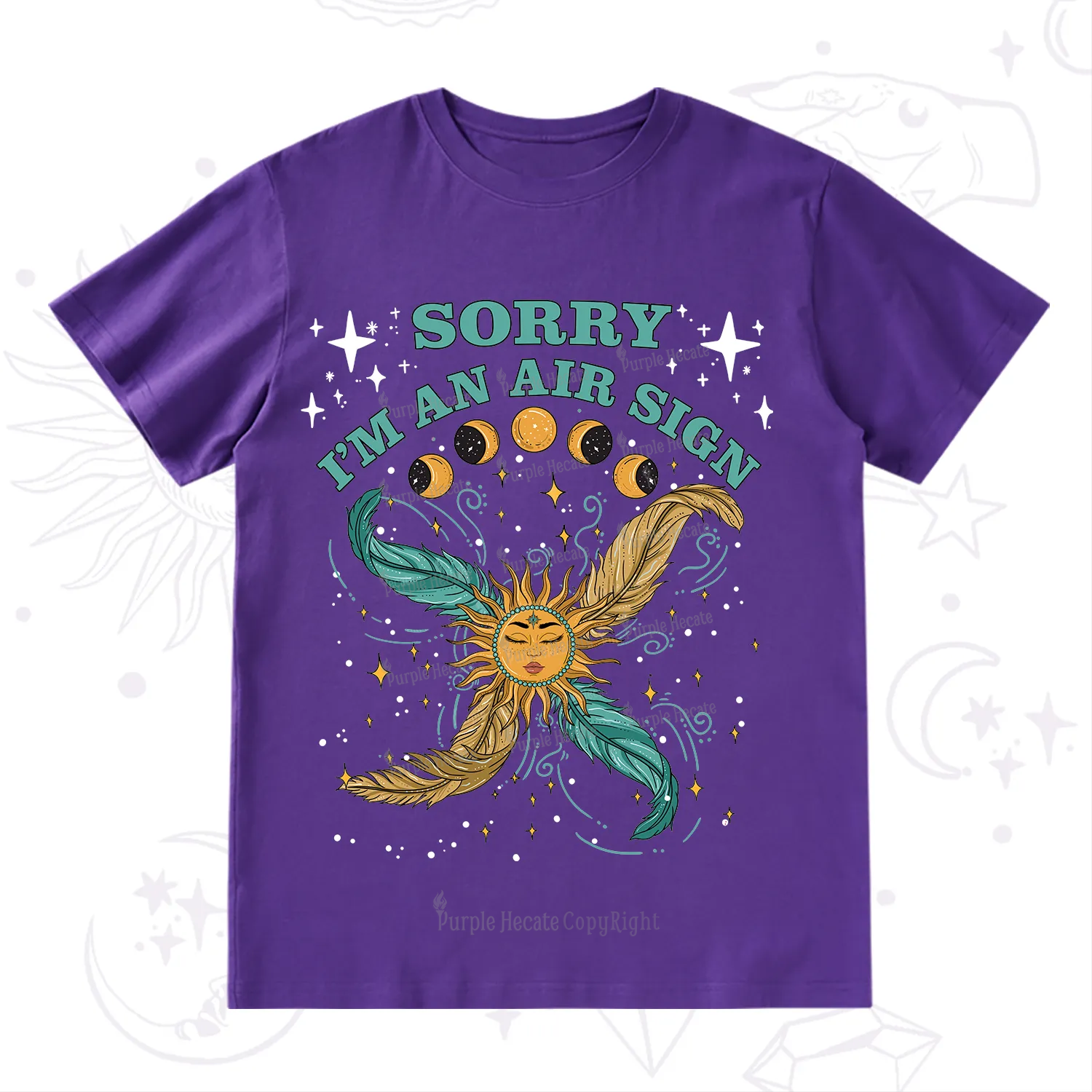Purplehecate Sorry I'm An Air Sign T-Shirt