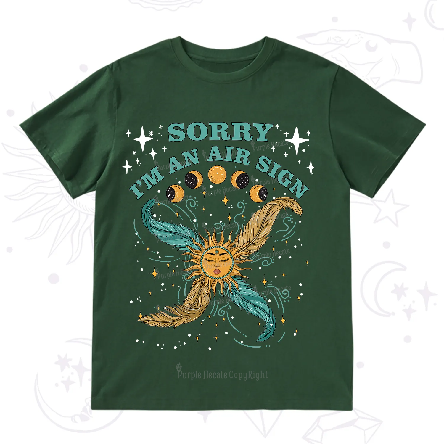 Purplehecate Sorry I'm An Air Sign T-Shirt