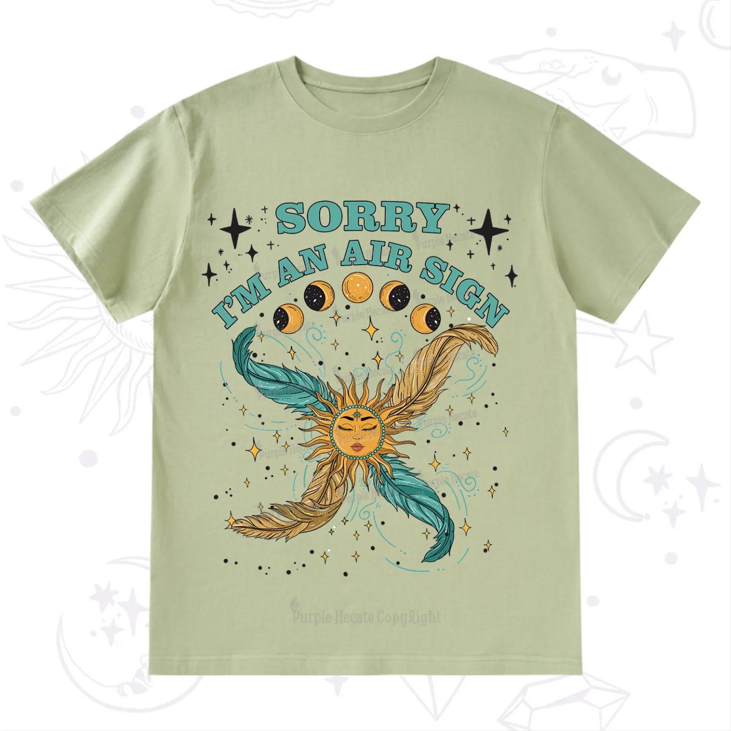 Purplehecate Sorry I'm An Air Sign T-Shirt