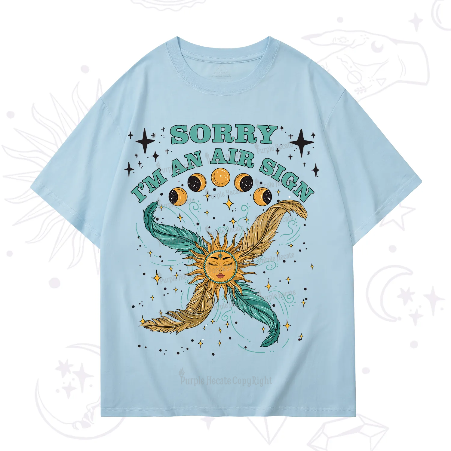 Purplehecate Sorry I'm An Air Sign T-Shirt