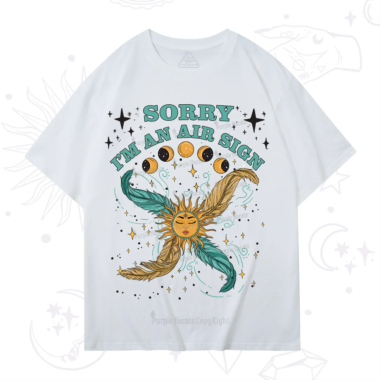 Purplehecate Sorry I'm An Air Sign T-Shirt