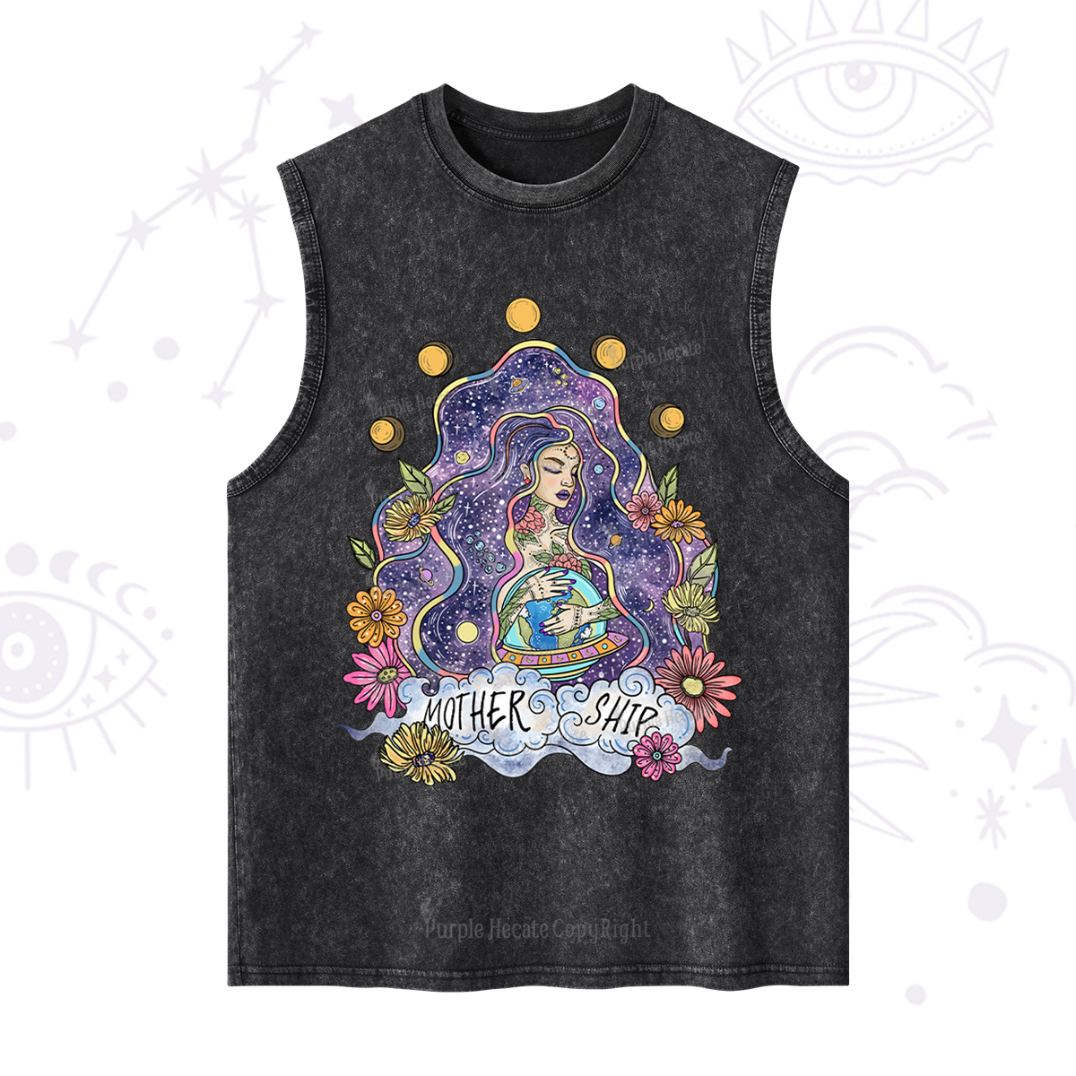 Purplehecate Mother Ship Washed Tank
