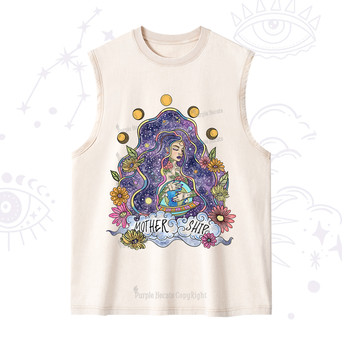 Purplehecate Mother Ship Washed Tank