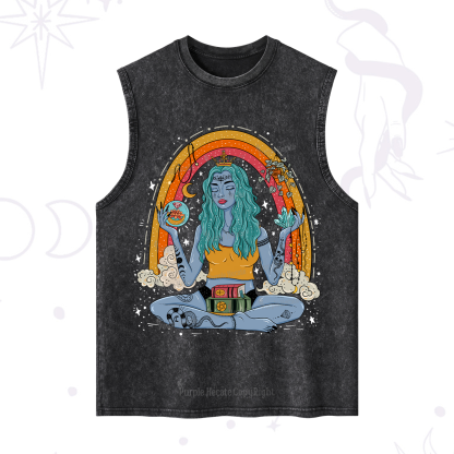 Purplehecate I'm The Queen Of All My Dreams Washed Tank