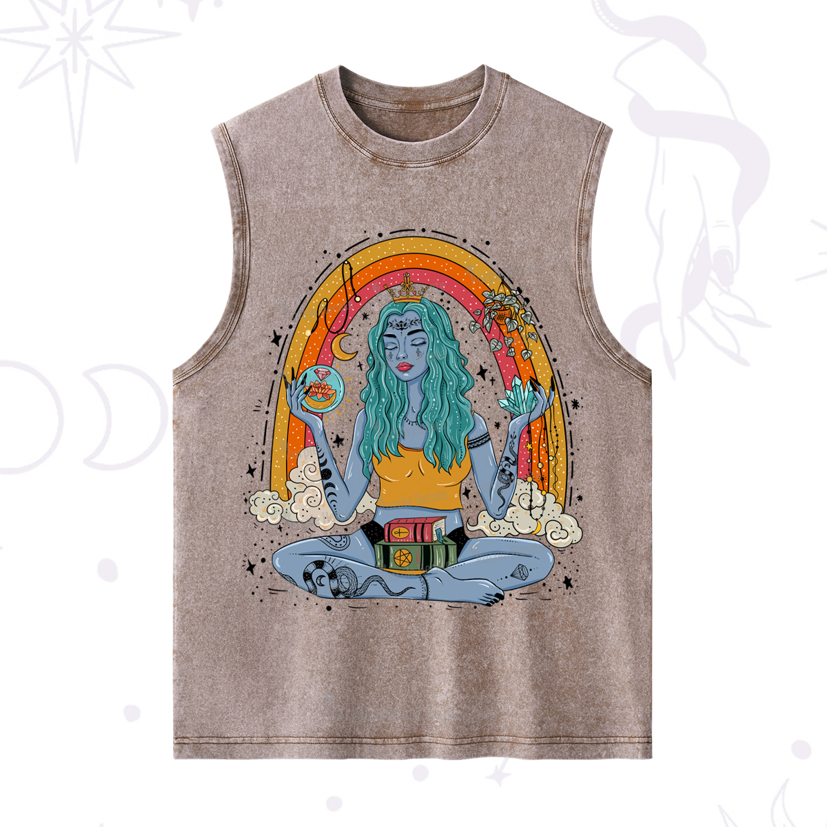 Purplehecate I'm The Queen Of All My Dreams Washed Tank