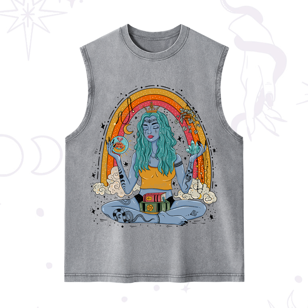 Purplehecate I'm The Queen Of All My Dreams Washed Tank